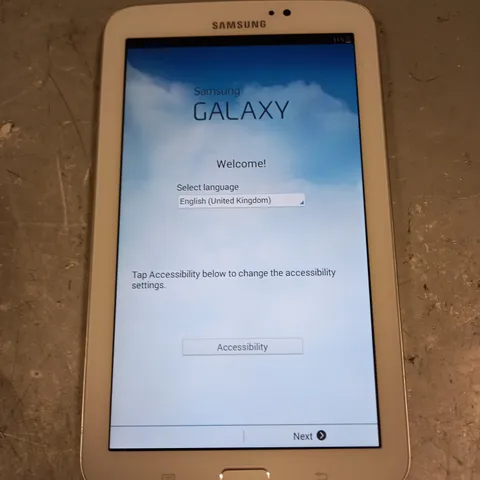 SAMSUNG GALAXY TAB 3 TABLET