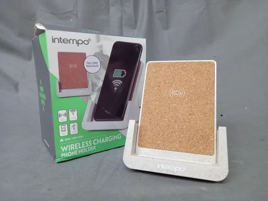 BOXED INTEMPO WIRELESS CHARGING PHONE HOLDER