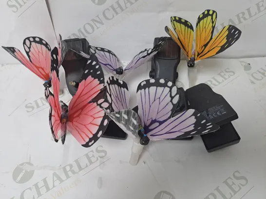 LUXFORM SOLAR 6-SET FIBER BUTTERFLY WITH CLIP 
