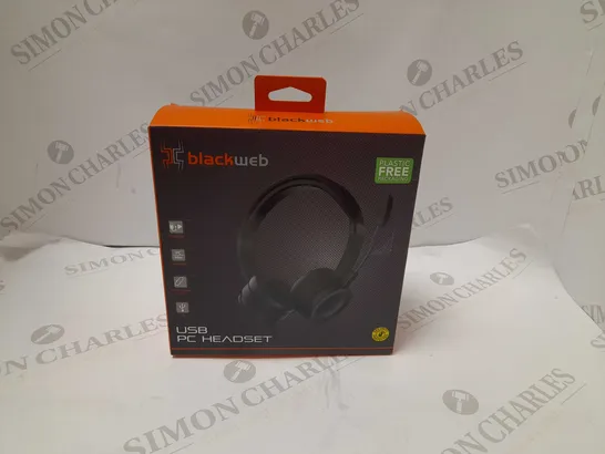 BLACKWEB PC HEADSET-USB