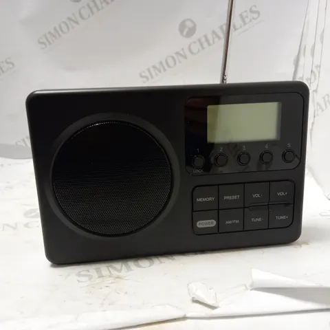 ASDA TECH PORTABLE AM/FM RADIO