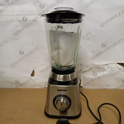 GEEPAS FOOD JUG BLENDER 1.5L, 500W, SILVER