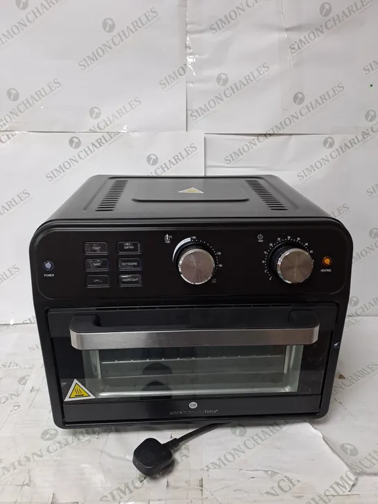 COOK'S ESSENTIAL 21-LITRE AIRFRYER OVEN IN BLACK