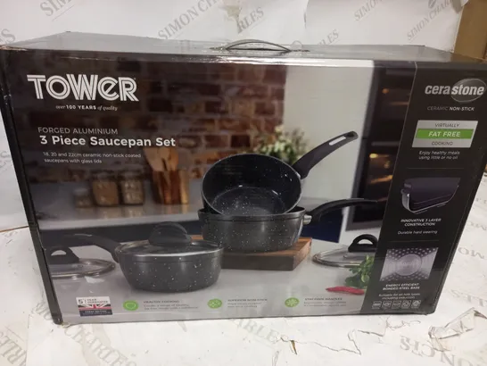 TOWER COOKWARE SET OF PANS