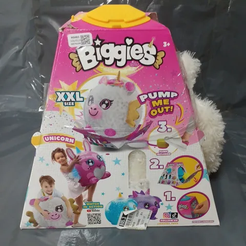 BIGGIES XXL SIZE PUMP UP TOY WHITE