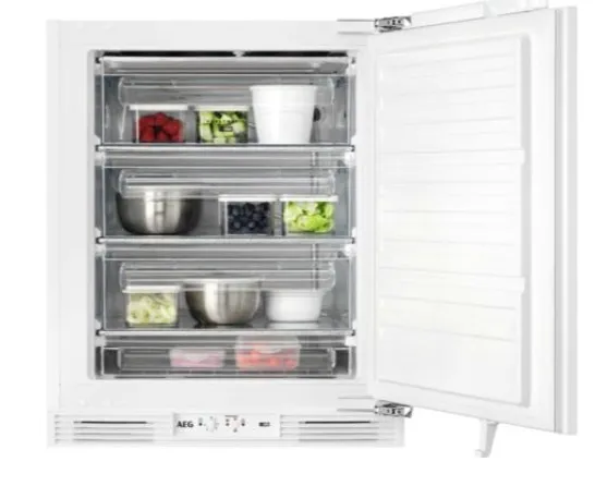 AEG OAB6I82EF 6000 95L CAPACITY INTEGRATED FREEZER - WHITE