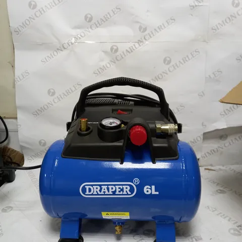 DRAPER 02115 6L OIL-FREE AIR COMPRESSOR