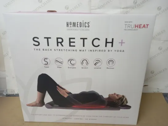 LOT OF 2 BOXED AS NEW HOMEDICS STRETCH+ BACK STRETCHING MATS