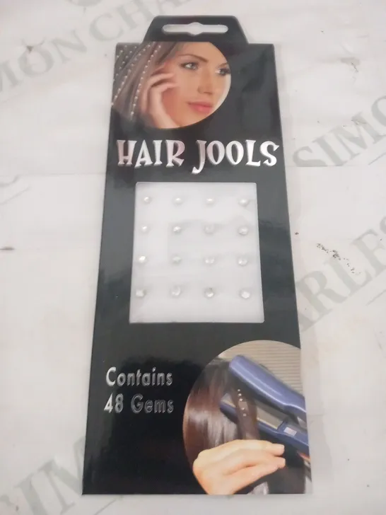 APPROXIMATELY 200 HAIR JOOLS PACK OF 48 GEMS