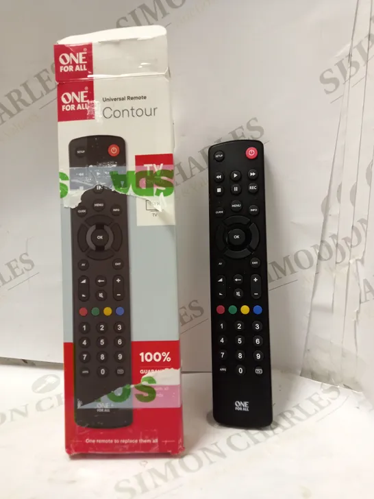 ONE FOR ALL UNIVERSAL REMOTE CONTOUR