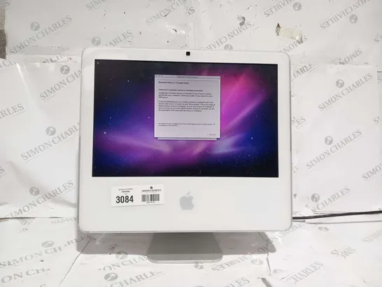 APPLE IMAC MODEL NO.1208 17" 160GB 