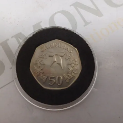 2014 COLLECTABLE CHRISTMAS 50 COIN