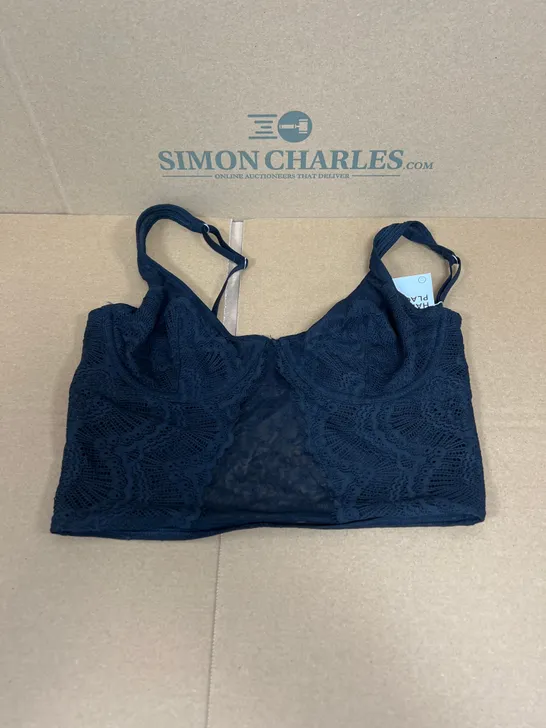 GILLY HICKS BRALETTE TOP IN BLACK SIZE SMALL