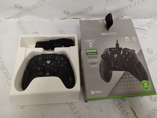 BOXED XBOX TURTLE BEACH WIRED FILAIRE RECON CONTROLLER 