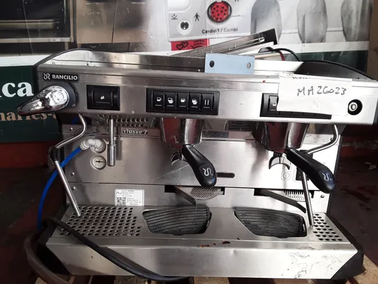 RANCILIO RAN7-2 COMMERCIAL 2 BARRISTA COFFEE MACHINE 