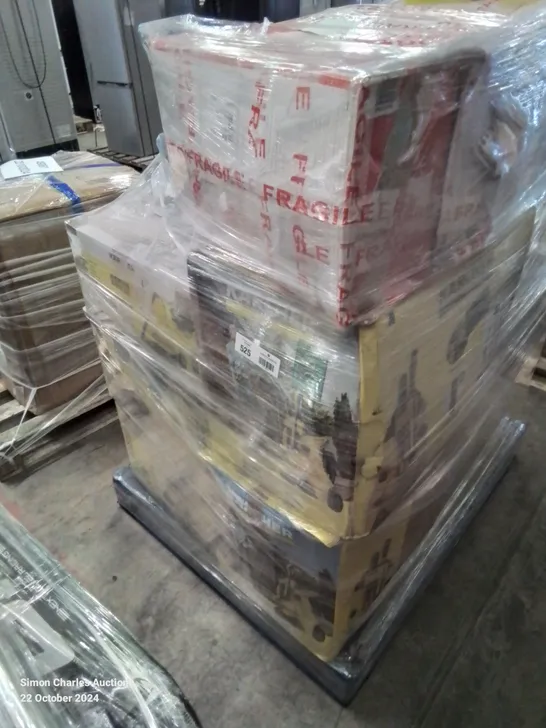 PALLET OF APPROXIMATELY 17 UNPROCESSED RAW RETURN HOUSEHOLD AND ELECTRICAL GOODS TO INCLUDE;