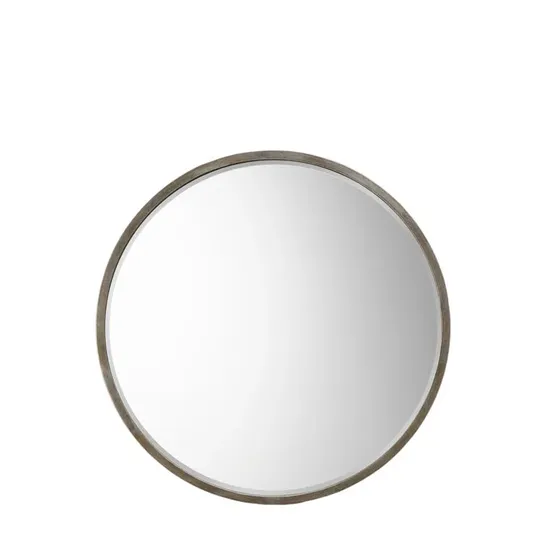 BOXED THORA METAL FLAT WALL MIRROR (1 BOX)