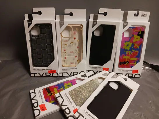 APPROXIMATELY 75 ASSORTED PHONE CASE TO INCLUDE SNAP ON PHONE CASE COMPATIBLE WITH IPHONE 12/12 PRO