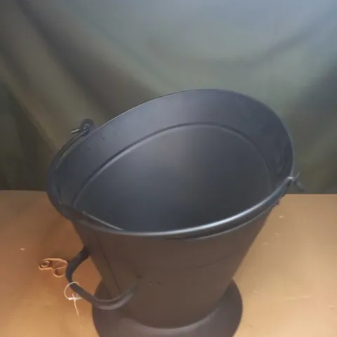 BLACK WATERLOO COAL BUCKET