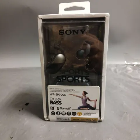 BOXED SONY SPORTS WF-SP700N EXTRA BASS - WIRELESS/NOISE CANCELLATION 