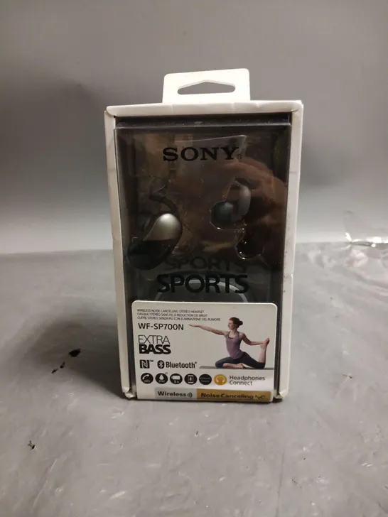 BOXED SONY SPORTS WF-SP700N EXTRA BASS - WIRELESS/NOISE CANCELLATION 