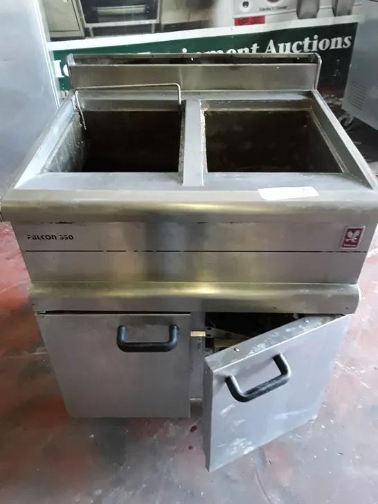 FALCON 350 GAS TWIN BASKET FRYER