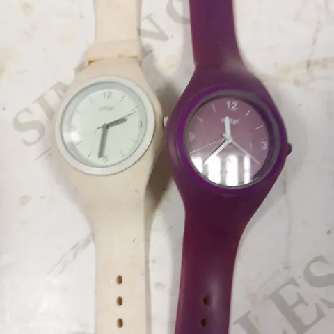 2 OHLA WRIST WATCHES