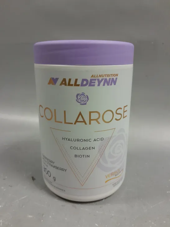 SEALED ALLDEYNN COLLAROSE HYALURONIC ACID COLLAGEN BIOTIN - RASPBERRY WILD STRAWBERRY - 300G