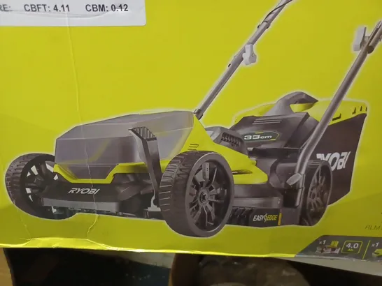 RYOBI 18V ONE+ CORDLESS 33CM LAWNMOWER