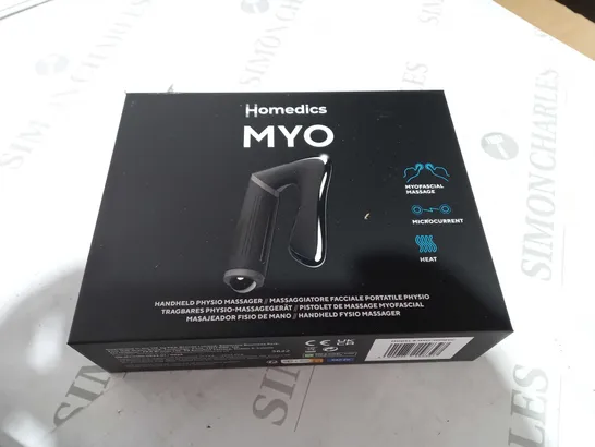 BOXED HOMEDICS MYO HANDHELD PHYSIO MASSAGER 