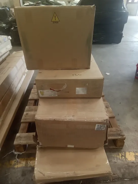 PALLET OF ASSORTED FURNITURE PARTS 