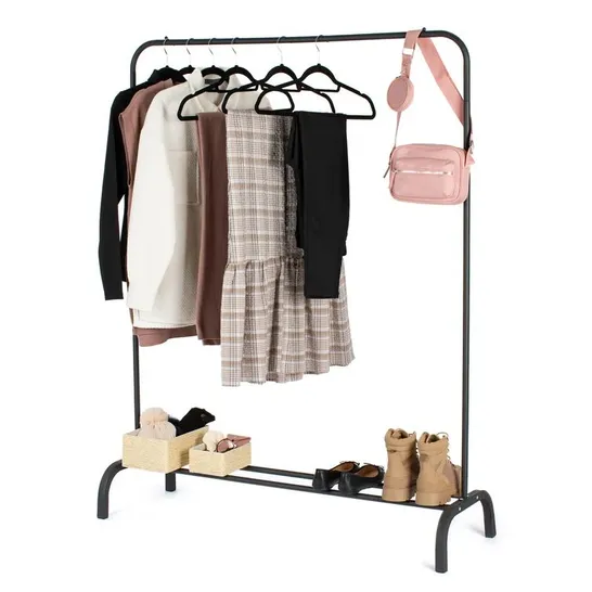 BOXED 110CM CLOTHES RACK