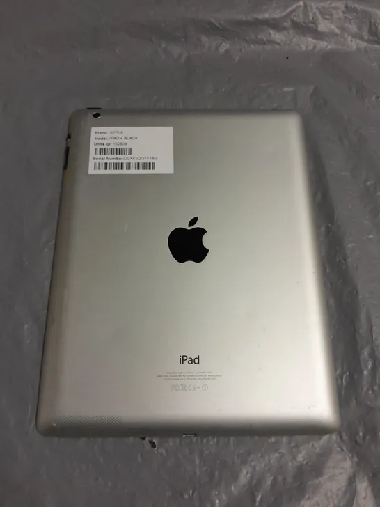 UNBOXED APPLE IPAD 4 - A1458