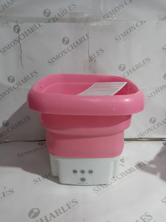 PW TOOLS PORTABLE WASHING MACHINE, HIGH CAPACITY MINI WASHER, FOLDABLE WASHING