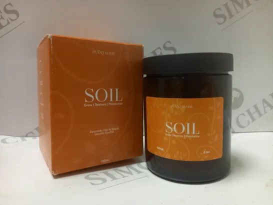 PLANTMADE SOIL AYURVEDIC HAIR & BEARD GROWTH SOUFFLE 180ML 