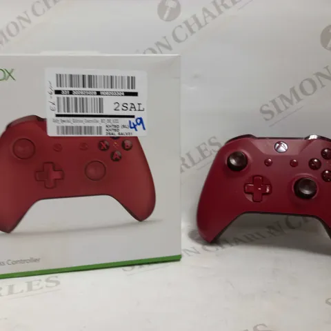 EDDY SPECIAL EDITION RED WIRELESS XBOX ONE CONTROLLER