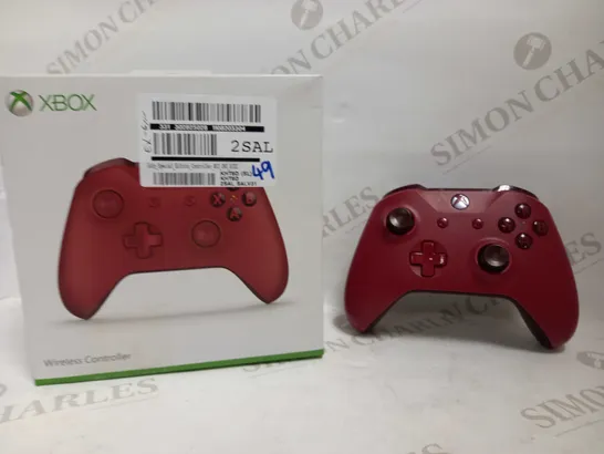 EDDY SPECIAL EDITION RED WIRELESS XBOX ONE CONTROLLER RRP £49.99