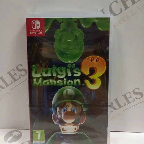 SEALED LUIGI'S MANSION 3 FOR NINTENDO SWITCH 