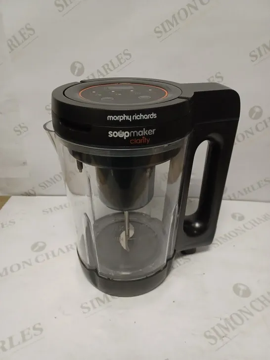 MORPHY RICHARDS CLARITY SOUP MAKER