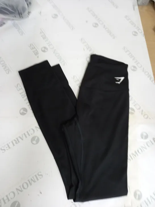 GYMSHARK TRAINING LEGGINGS BLACK - MEDIUM