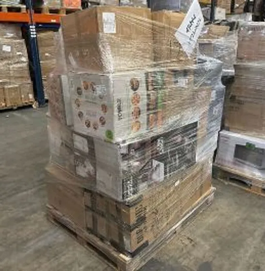 PALLET OF APPROXIMATELY 23 UNPROCESSED RAW RETURN HOUSEHOLD AND ELECTRICAL GOODS TO INCLUDE;