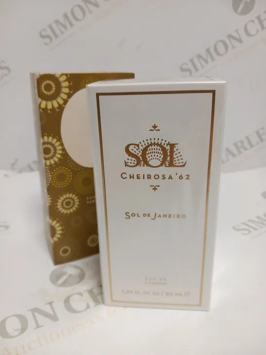 BOXED AND SEALED SOL CHEIROSA' 62 SOL DE JANEIRO EAU DE PARFUM 50ML