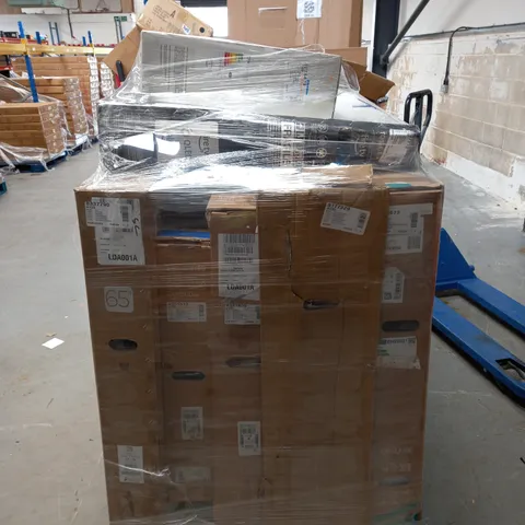 PALLET OF ASSORTED DAMAGED AND FAULTY TELEVISIONS AND MONITORS TO INCLUDE HISENSE, TOSHIBA AND TCL - COLLECTION ONLY 