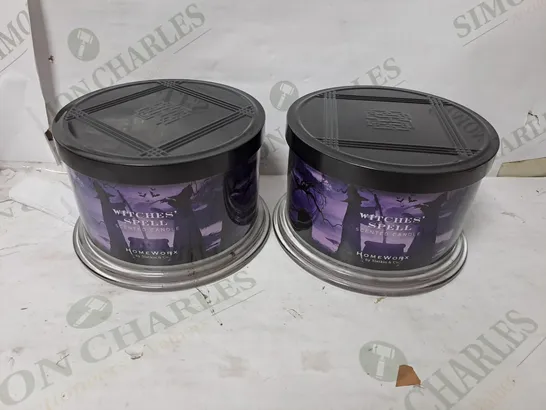 HOMEWORX SET OF WITCHES SPELL CANDLES