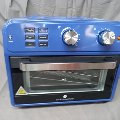 BOXED COOK'S ESSENTIAL 21-LITRE AIRFRYER OVEN IN BLUE