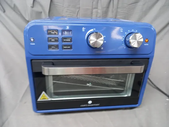 BOXED COOK'S ESSENTIAL 21-LITRE AIRFRYER OVEN IN BLUE