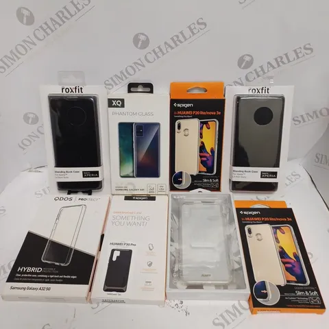 APPROXIMATELY 40 ASSORTED SMARTPHONE PROTECTIVE CASES FOR VARIOUS MODELS