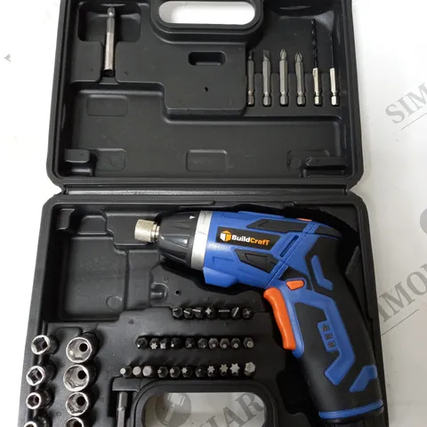 BOXED BUILDCRAFT TWIST HANDLE 3.6V SCREWDRIVER SET