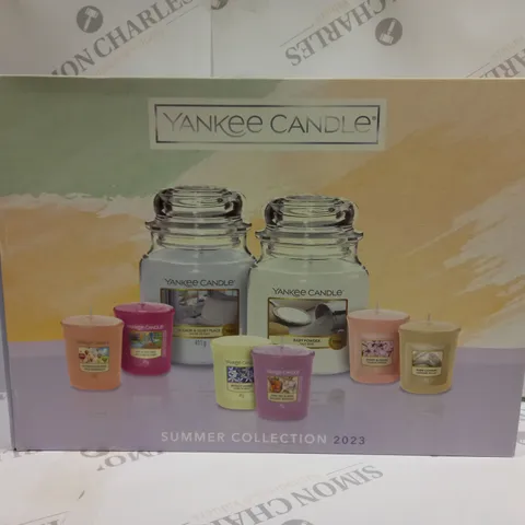 BOXED YANKEE CANDLE SUMMER COLLECTION 2023