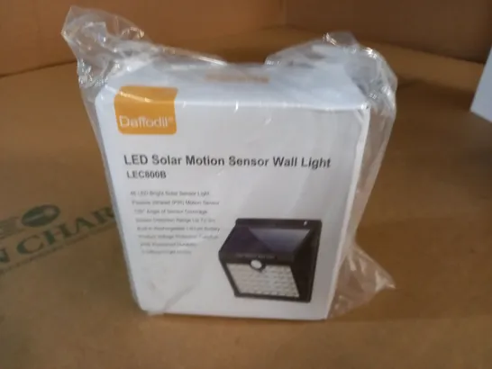 BOXED LED SOLAR MOTION SENSOR WALL LIGHT